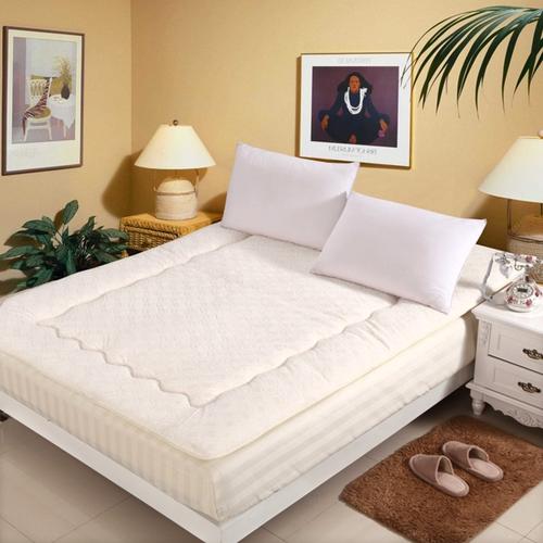 晚歌家纺 床上用品 床褥床垫单人双人床 孔雀绒床垫(120*200cm)晚歌